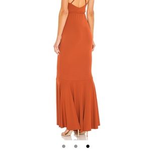Michael Costello Dress, New with tags, brown/burnt orange, size small